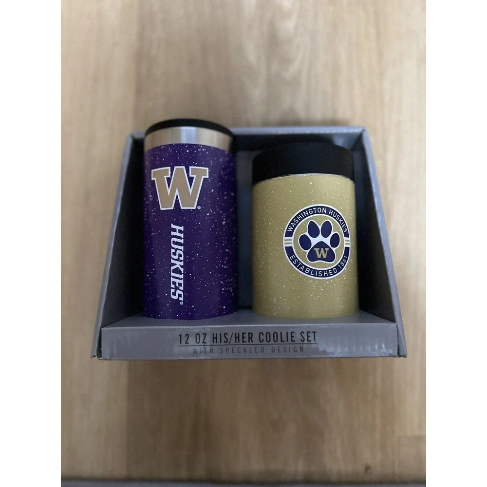 The‎ Memory Company Washington Huskies His And Hers 12oz Coolie Set